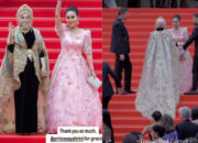 Syahrini Tampil Megah di Hari Kedua Festival Film Cannes 2025, Gaun Emas Hitam Curi Perhatian